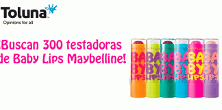 Buscan 300 testadoras de Baby Lips Maybelline Buscan 300 testadoras de Baby Lips Maybelline