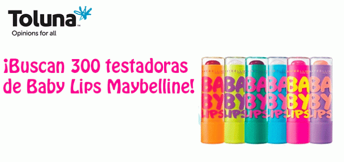 Buscan 300 testadoras de Baby Lips Maybelline