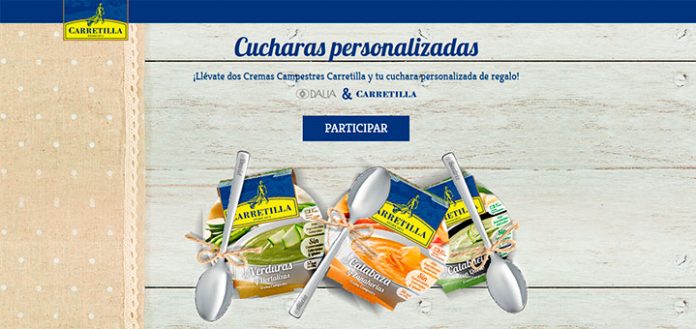 Consigue una cuchara personalizada con Carretilla