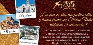 Ferrero Rocher regala 25 pirámides cada semana Ferrero Rocher regala 25 pirámides cada semana