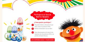 Gana productos NUK y un peluche de Barrio Sesamo Gana productos NUK y un peluche de Barrio Sesamo