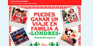 Gana un viaje a Londres en familia con Disney