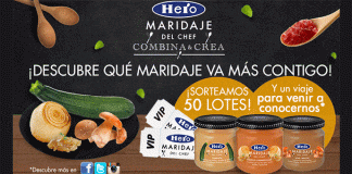 Hero Maridaje del Chef sortea 50 lotes y un viaje Hero Maridaje del Chef sortea 50 lotes y un viaje