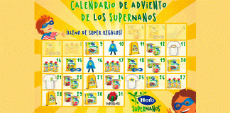 Calendario de adviento de los SuperNanos Calendario de adviento de los SuperNanos