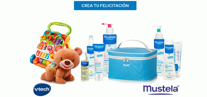 Crea tu felicitación personalizada con Mustela