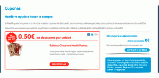 Cupones de descuento de Nestlé Cupones de descuento de Nestlé