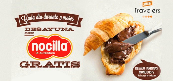 Desayuna gratis con Nocilla