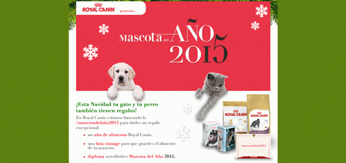 En Royal Canin buscan La Mascota del año 2015