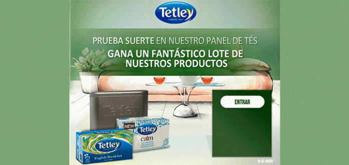 Gana un lote de productos Tetley