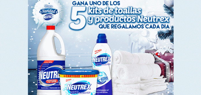 Neutrex regala 5 kits cada día