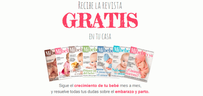 Recibe la revista Mi bebé y yo gratis