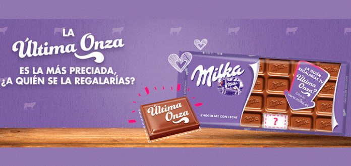 Regala la última onza de Milka