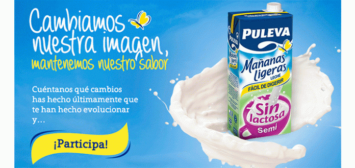 Consigue 1 litro gratis de Puleva MaƱanas Ligeras
