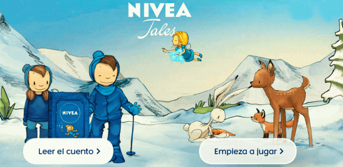 Juegos y cuentos con Nivea Tales