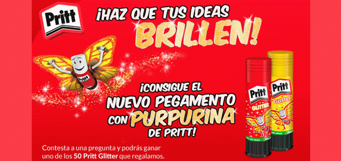 Consigue el nuevo Pritt Glitter con Pritt