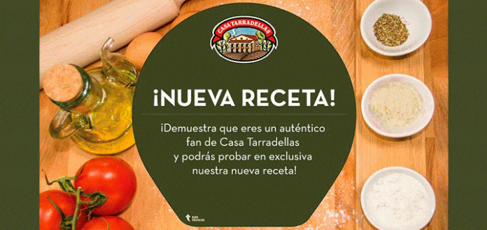 Consigue un lote de la nueva pizza Casa Tarradellas