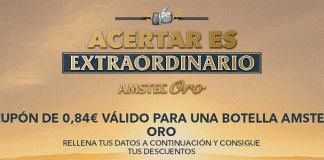 Cupón descuento en Amstel Oro Cupón descuento en Amstel Oro