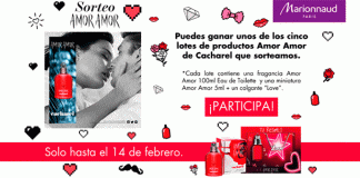 Gana un lote de productos Amor Amor de Cacharel Gana un lote de productos Amor Amor de Cacharel