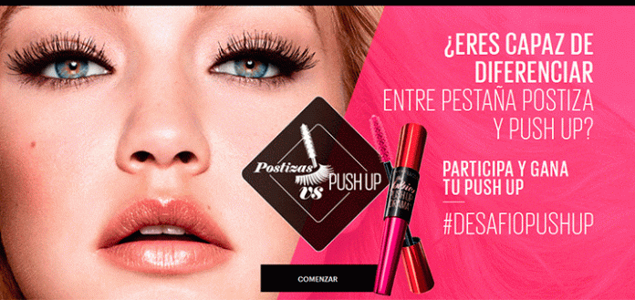 Gana una máscara Push Up de Maybelline