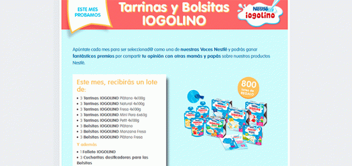 Nestlé Bebé reparte 800 lotes de regalo