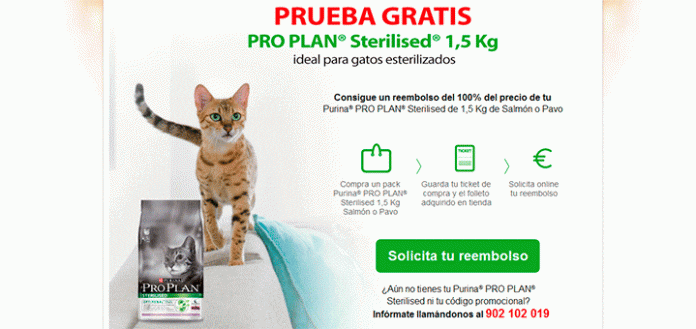 Prueba gratis Pro Plan Sterilised