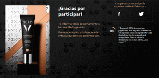 Reparten muestras gratis de Dermablend Vichy Reparten muestras gratis de Dermablend Vichy