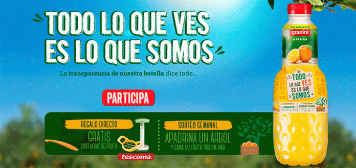 Consigue premios con Granini