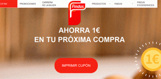Cupón descuento con Findus Cupón descuento con Findus