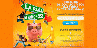 Fanta sortea premios cada hora Fanta sortea premios cada hora