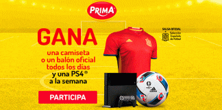 Gana una camiseta o un balón oficial con Prima