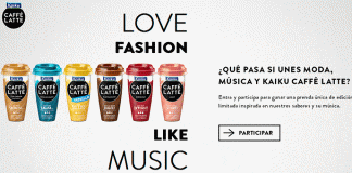 Gana una prenda única con Kaiku Caffé Latte Gana una prenda única con Kaiku Caffé Latte