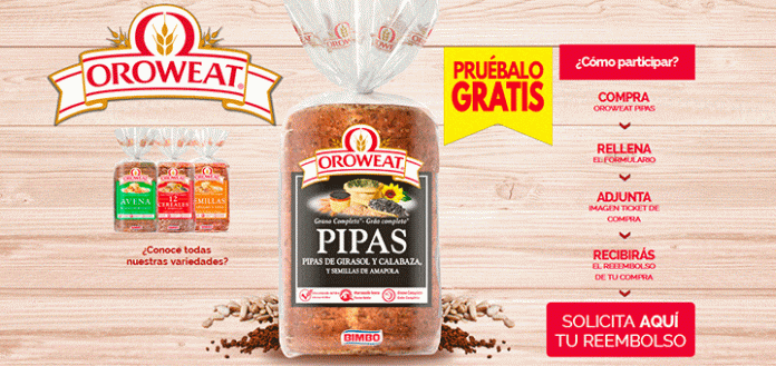 Prueba gratis Oroweat Pipas