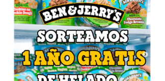 Consigue helado gratis con Ben & Jerry’s Consigue helado gratis con Ben & Jerry's