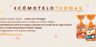 Consigue premios con Thomas’ Bagels Consigue premios con Thomas' Bagels
