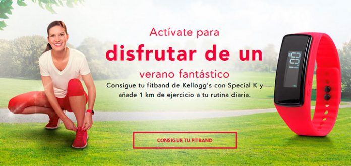 Consigue un fitband de Kellogg's con Special K