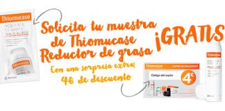 Muestras gratis de Thiomucase Reductor de grasa Muestras gratis de Thiomucase Reductor de grasa
