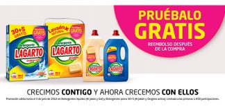 Prueba gratis detergente Lagarto Prueba gratis detergente Lagarto