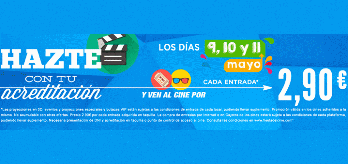 Vuelve la Fiesta del Cine Mayo 2016