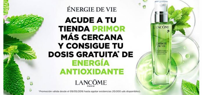 10.000 muestras gratis Energie de Vie