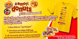 Consigue una camiseta con los Emoti Donuts Consigue una camiseta con los Emoti Donuts