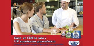 Gana un Chef con Scottex Gana un Chef con Scottex