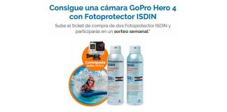Gana una GoPro Hero 4 con ISDIN Gana una GoPro Hero 4 con ISDIN