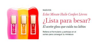 Gana una muestra de Huile Confort Lèvres de Clarins Gana una muestra de Huile Confort Lèvres de Clarins