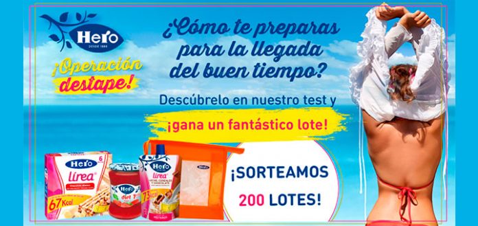 Hero sortea 200 lotes de productos y neceseres