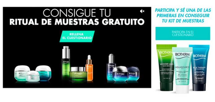 Kits de muestras Biotherm