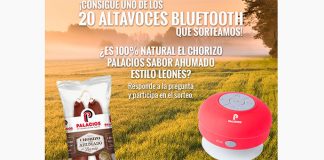 Palacios sortea 20 altavoces Bluetooth Palacios sortea 20 altavoces Bluetooth