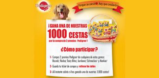 Pedigree sortea 1.000 cestas Pedigree sortea 1.000 cestas