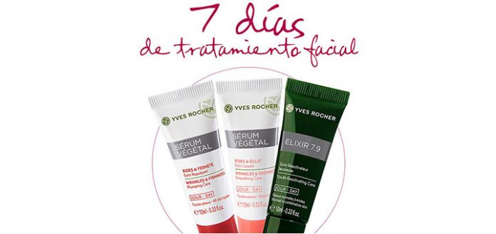 Tratamiento facial gratis con Yves Rocher