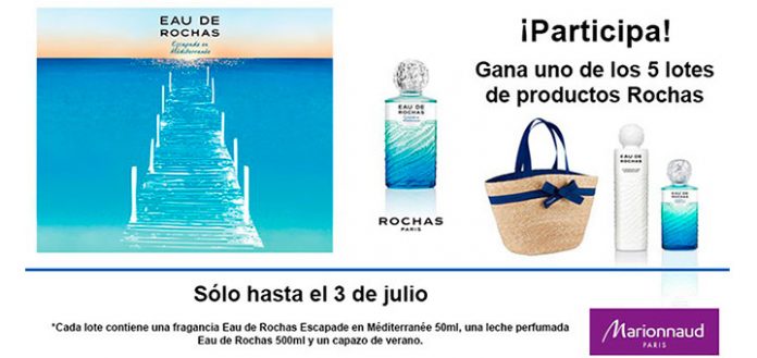 Gana un lote de productos Rochas