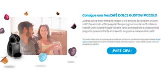 Gana una Nescafé Dolce Gusto Piccolo